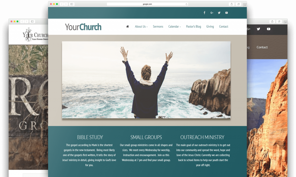 Get a Beautiful Church Website Starting at Only $29/Month!